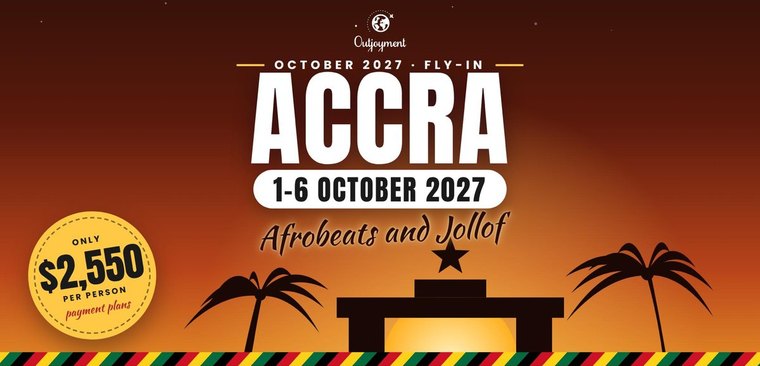 Accra, Ghana — Outjoyment 2027, 1–6 Oct 2027